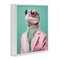 Stupell Industries Hipster Iguana Portrait Framed Giclee, design by Roozbeh